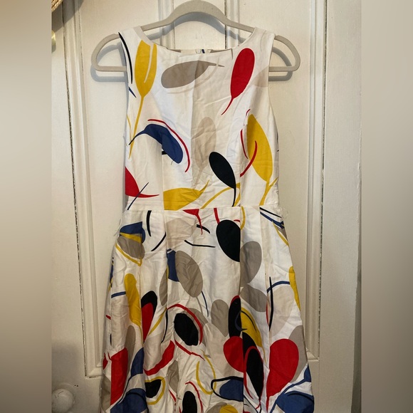 Anne Klein sleeveless 60s style aline dress - Picture 2 of 3